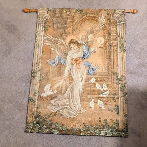 Lena Liu Angel Tapestry Wall Hanging - Picture 3 of 5